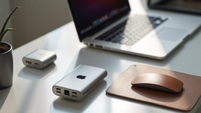 Huby, Stacje dokujące i Akcesoria: Podnosząc jakość korzystania z MacBooka 2024