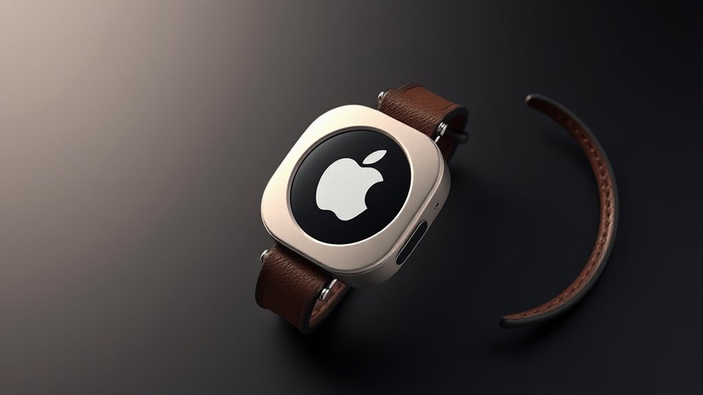 skórzany pasek na airtag