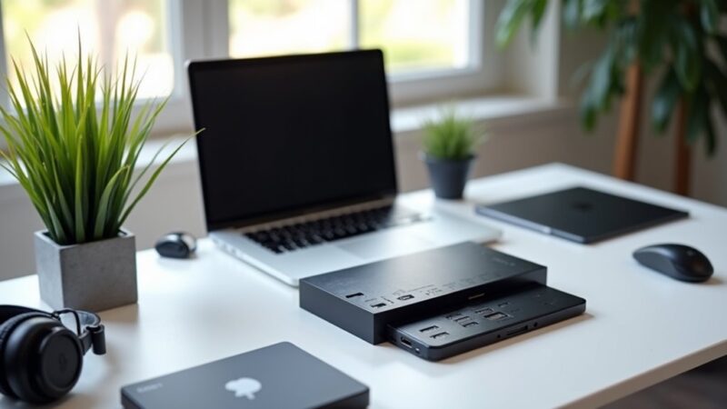 Najlepsze akcesoria do MacBooka M4: Stacje dokujące Thunderbolt, zewnętrzne karty graficzne i inne