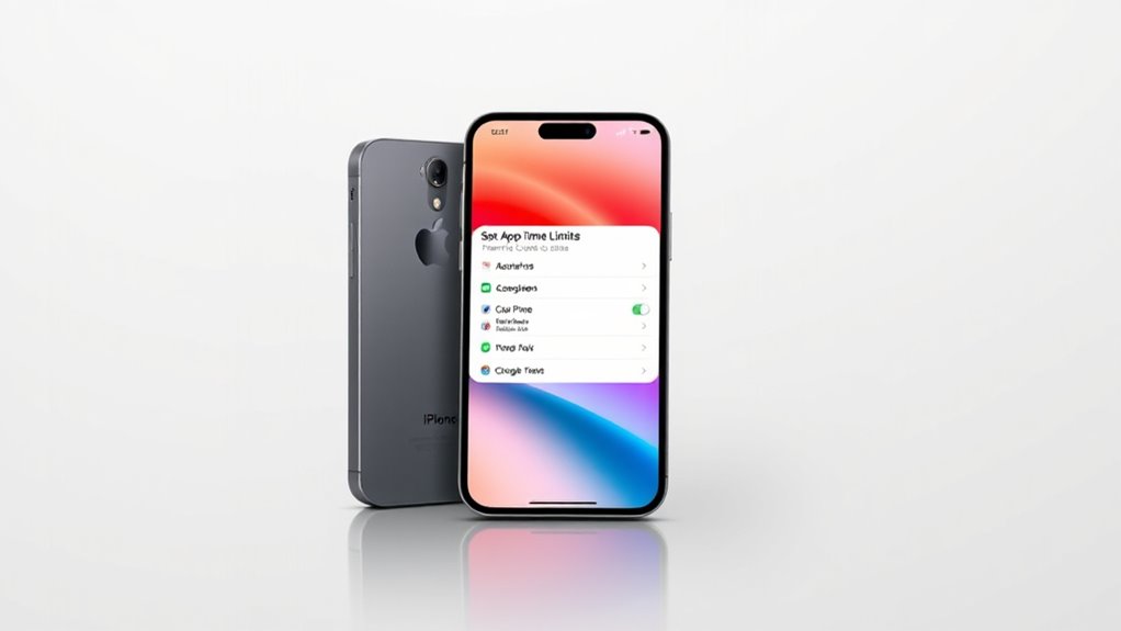 ustawić limity czasu dla aplikacji