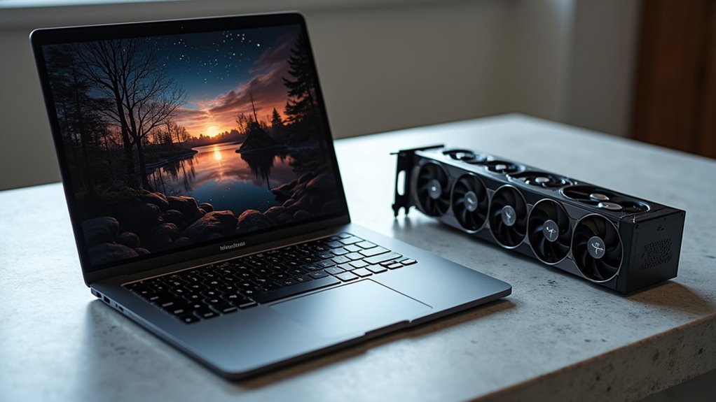 zintegrowany układ graficzny apple m4 vs dedykowane karty graficzne do gier