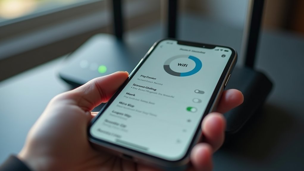 sprawdź wi-fi i zresetuj ustawienia