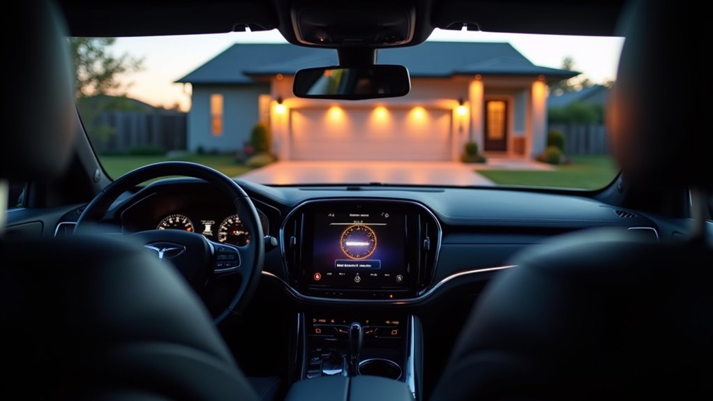 widżet bramy garażowej w czasie rzeczywistym dla CarPlay