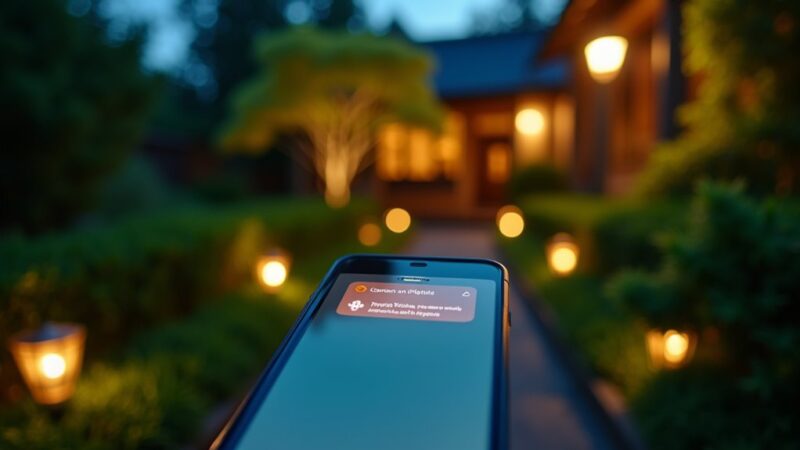 Automatyzacja oświetlenia ogrodowego przez HomeKit