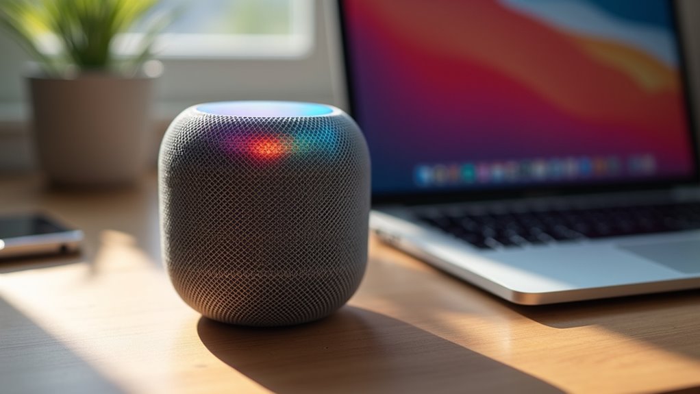sieć i parowanie identyfikatora homepod mini