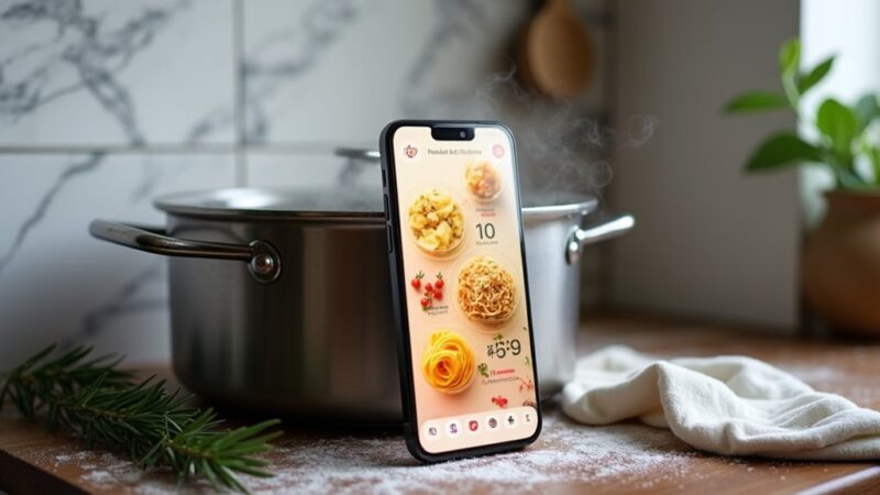 iPhone w kuchni – aplikacje z minutnikami i przepisami