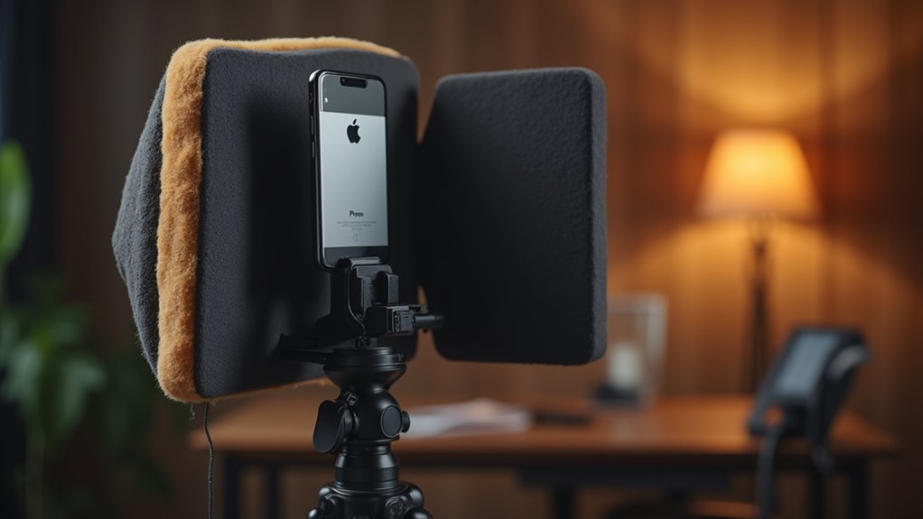 tani zestaw do studia podcastowego na iPhone'a