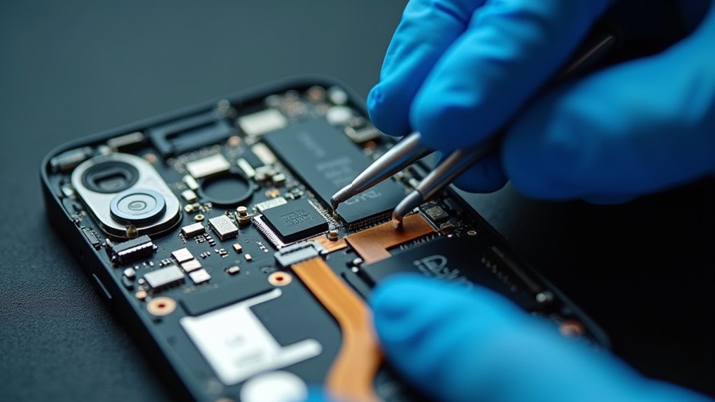 trwała usterka sprzętowa Face ID po resecie