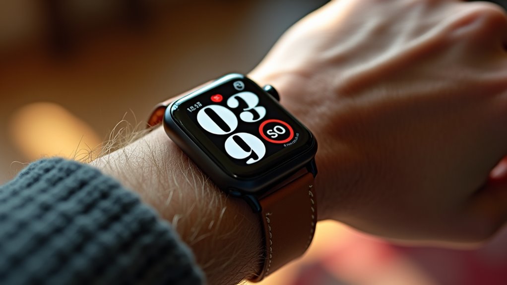 proste alerty zdrowotne Apple Watch dla seniora