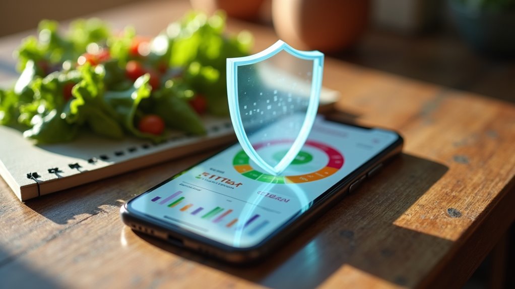 widoczność danych o odżywianiu kontrolowana przez użytkownika w HealthKit